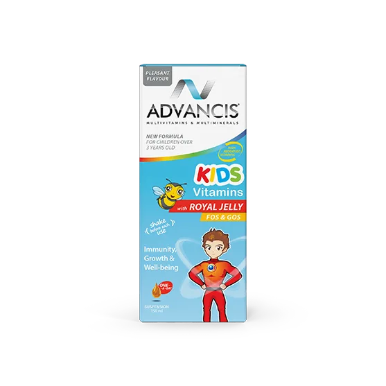 3D_KIDS_ROYAL_JELLY_SITE.png Advancis Kids Royal Jelly, 150 ml - Image 1