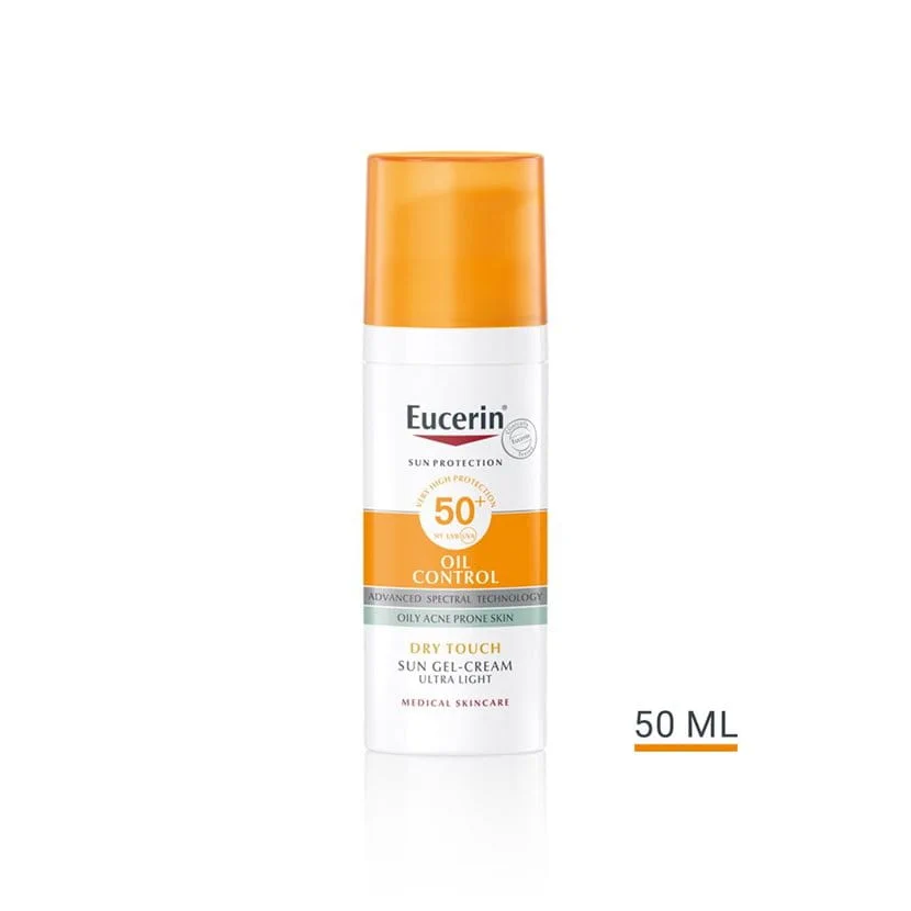 5c72a26436cd4a83b55559c571dd45a9-screen.webp EUCERIN Sun Face Oil Control Gel-Cream spf 50+ - Image 1