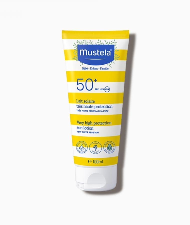 IMG_0154.jpeg MUSTELA Very High Protection Sun Lotion - SPF 50+ - Image 1