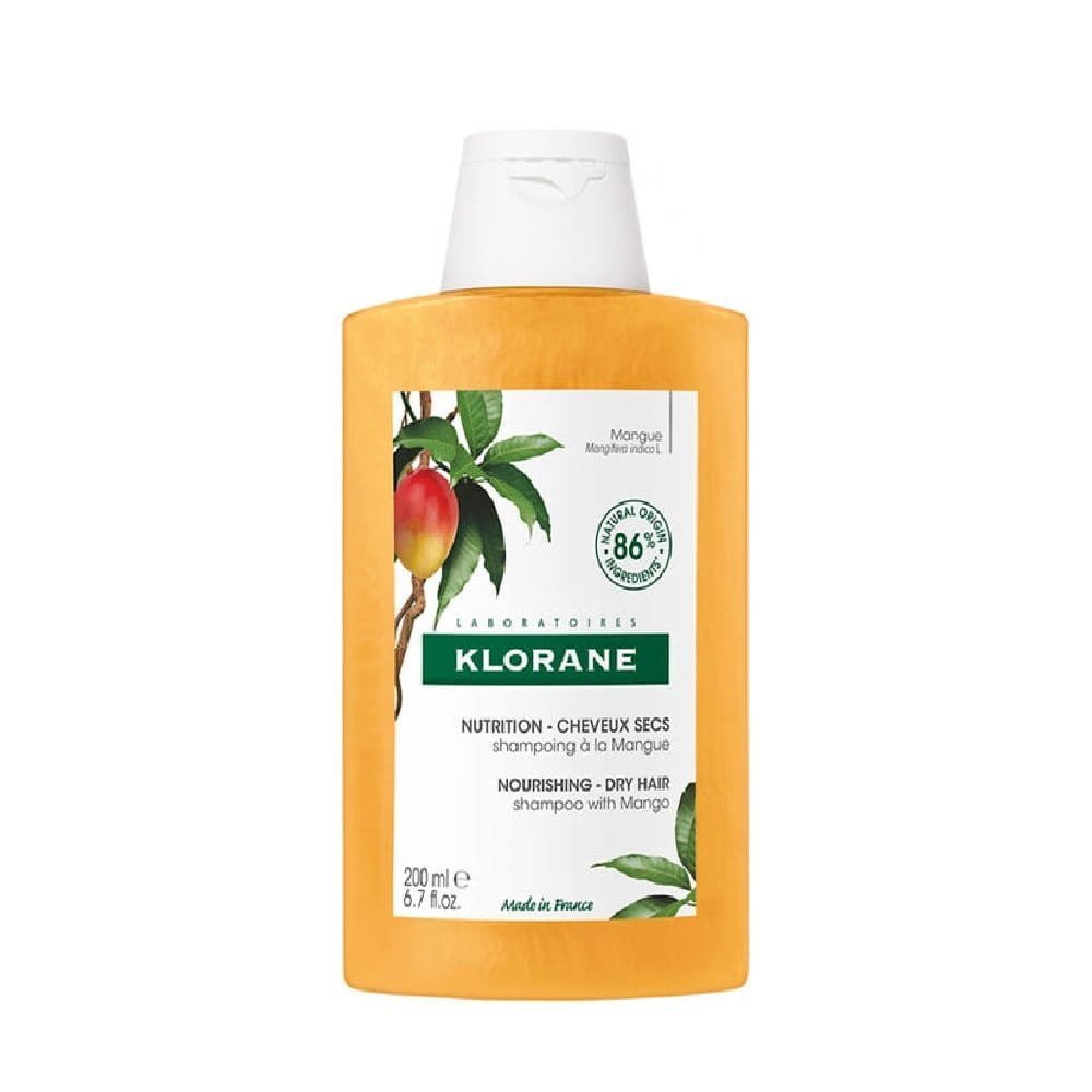Mango-Shampoo-200ml.jpg KLORANE NOURISHING SHAMPOO WITH MANGO 200ML - Image 1
