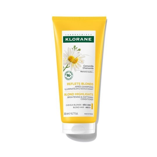 kl_chamomileconditioner_front200ml_1200x1200_shadow_1.jpg KLORANE BRIGHTENING CONDITIONER WITH CHAMOMILE 200ML - Image 1