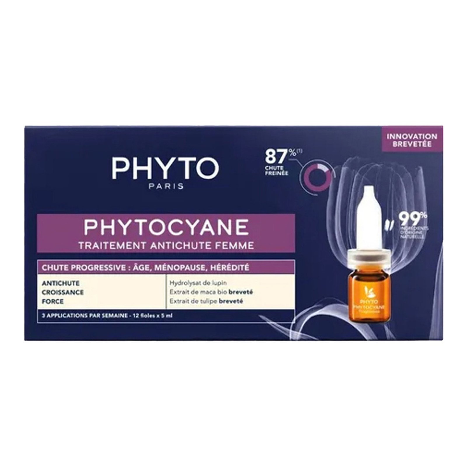 purple__80356.1705654866.jpg PHYTOCYANE PROGRESSIVE HAIR LOSS TREATMENT FOR WOMEN - Image 1