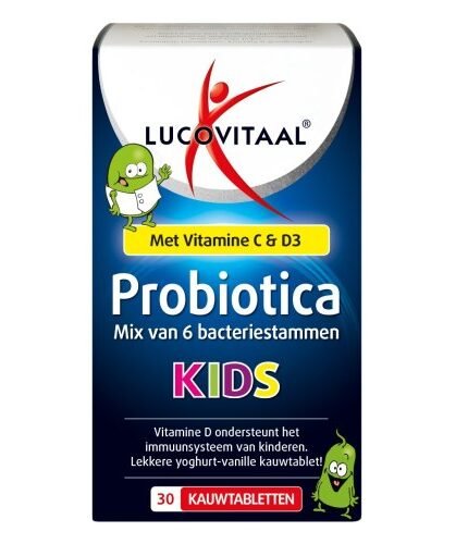 Lucovitaal Probiotics Kids chewable tablets