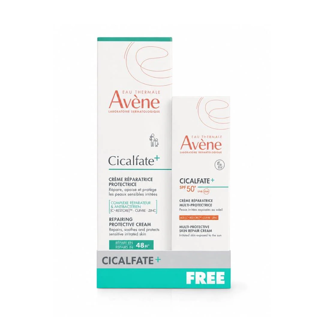 IMG_3705 Avene Cicalfate multi-protective skin repair cream & FREE 100ml Cicalfate instant repairing protective cream - Image 1